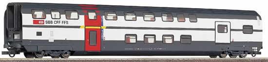 IC 2000 Double decker Passenger car 1st class with baggage compartment<br /><a href='images/pictures/Roco/45461.jpg' target='_blank'>Full size image</a>